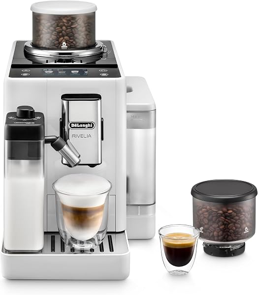 Longhi De'Longhi Rivelia EXAM440.55.W Latte Crema melkkannetje voor 16 - tweedekans — outlet/retourdeal