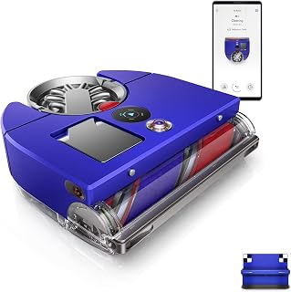 Dyson 360 Vis Nav Robotstofzuiger (Blauw/Nikkel)