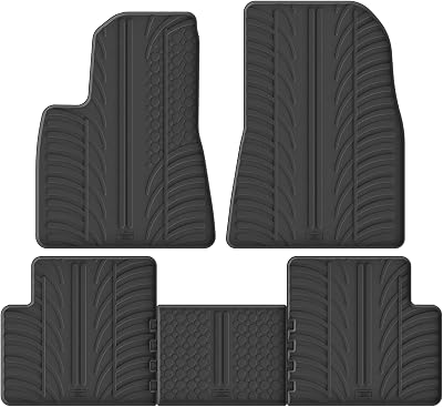 Gledring Rubbermatten compatibel met Tesla Model 3 7/2017-11/2020 (T - outlet/retourdeal
