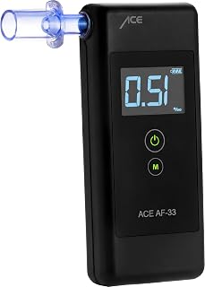 ACE AF-33 blaastest - de #1 blaastest volgens AUTO BILD (vergelijking 2023) - nauwkeurige blaastest/promilletester voor de politie