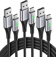 INIU USB C Kabel [3 Pack (0.5+2+2m)] 3.1A QC Snel Opladen USB-C - outlet/retourdeal