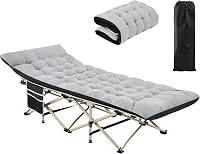 Yaheetech Opvouwbaar campingbed met matras - outlet/retourdeal