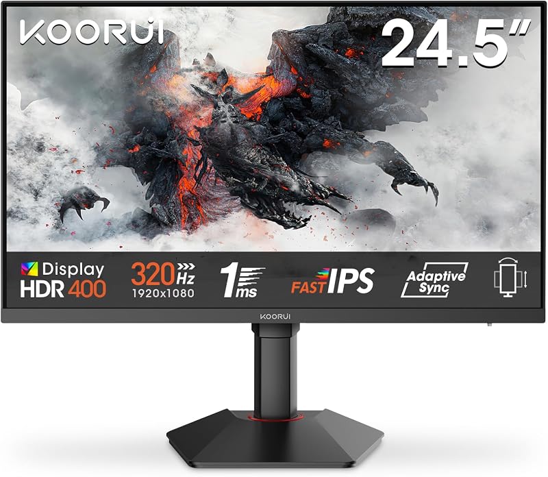 KOORUI G2511E 25 Inch Gaming Monitor - outlet/retourdeal