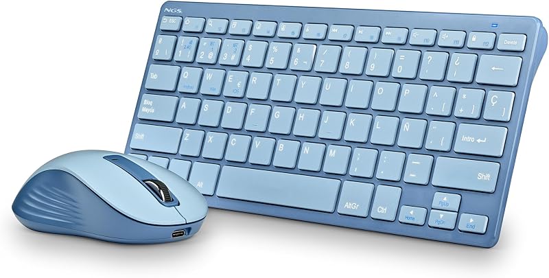 NGS Fantasy Kit Blue Toetsenbord en Muis - outlet/retourdeal