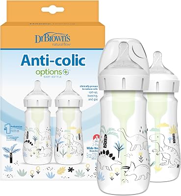 Dr. Brown's Natural Flow Anti-Colic Options+ Flessen met brede hals - outlet/retourdeal