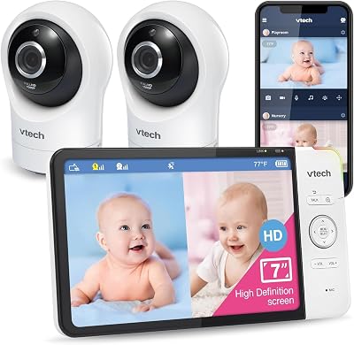VTech Smart babyfoon met 7 inch HD-kleurenscherm - outlet/retourdeal