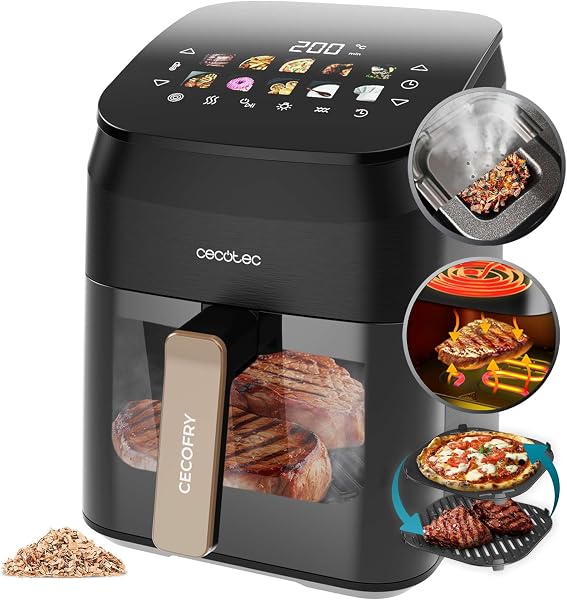 Cecotec Air Fryer Cecofry & Grill Smokin' 4500 4 - tweedehands - als nieuw — outlet/retourdeal