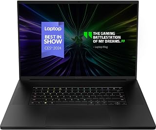 Razer Blade 18 (2024) - 18 inch gaminglaptop - NVIDIA Geforce RTX 4090 - Intel i9-14900HX - 18 inch UHD+ 4K 200Hz-scherm (64 GB DDR5 RAM, 2 TB SSD, 2 TB SSD, aluminium behuizing) QWERTZ DE-indeling |