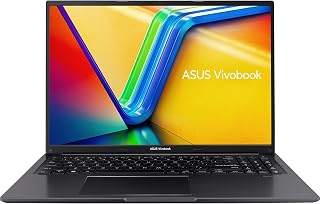 Asus Vivobook 16 N1604XA-MB042W 16 inch WUXGA draagbare pc (AMD Ryzen 9 7940HS 5,2 GHz processor, 16 GB DDR5, 1 TB SSD NVMe PCIe 4.0, AMD Radeon Graphics) Windows 11 Home - AZERTY-toetsenbord - zwart