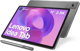 Lenovo Idea Tab Tablet | 11" 2.5K 16:10 LCD-display | MediaTek Dimensity 6300 | 8 GB RAM | 128GB geheugen | Android 15 | Luna Grey | incl. Tab Pen