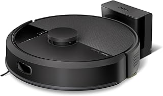 iRobot Roomba® 105 Combo Robotstofzuiger met Dweilfunctie - 7000 Pa Zuigkracht - LiDAR-navigatie - Tapijtdetectie - Schoonmaak- en vermijdzones - 4 Zuigniveaus - Ideaal voor huisdieren - Zwart (Y3110)