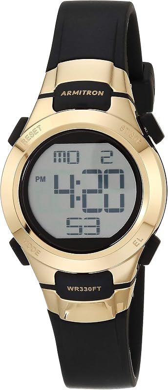 Armitron Sport Women's Digital Chronograph Resin Strap Watch - tweedehands - zeer goed — outlet/retourdeal