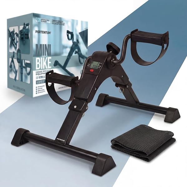 PORTENTUM Senior hometrainer met verbeterde basis en antislipmat - tweedehands - als nieuw — outlet/retourdeal