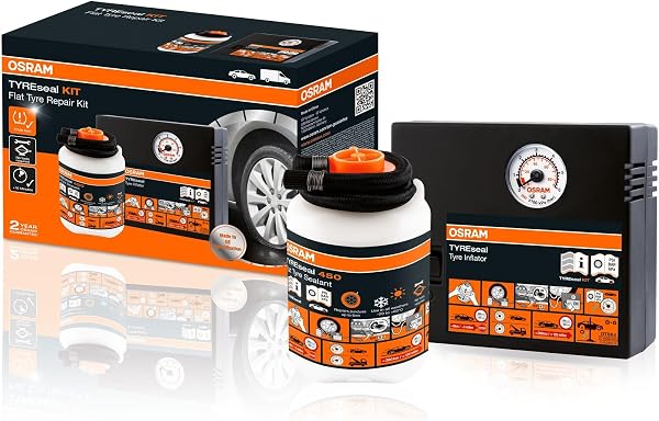 OSRAM TYREseal Kit bandenafdichtmiddel 450 ml en analoge - tweedehands - zeer goed — outlet/retourdeal