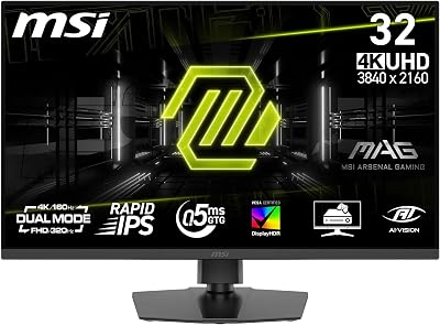 MSI MAG 322URDF E16 Gaming Monitor 32" 4K UHD 3840x2160 Rapid IPS 0 - outlet/retourdeal