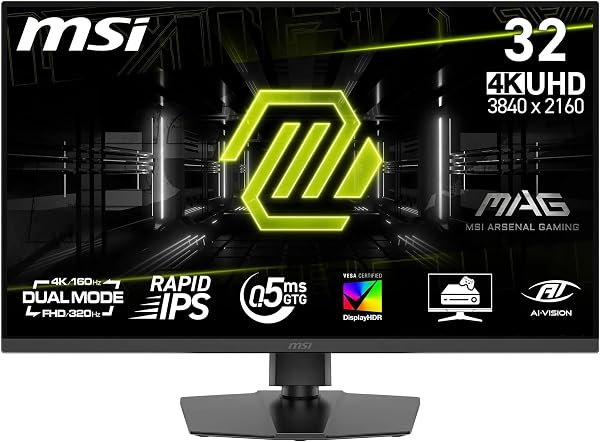MSI MAG 322URDF E16 Gaming Monitor 32" 4K UHD 3840x2160 Rapid IPS 0 - outlet/retourdeal