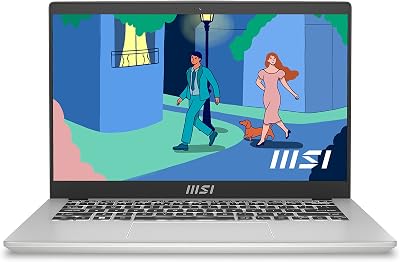 MSI Modern 14 C12M-073IT, Notebook 14 inch Full-HD 60 Hz, Intel I7-1255U, Intel Iris Xe, 16 GB RAM DDR4, 512 GB SSD M.2 PCIe 3, WiFi 6, Win 11 Home [Layout en Italiaanse garantie] zilver