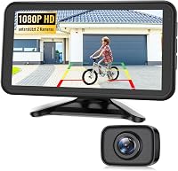 AUTO-VOX W12 draadloze achteruitrijcamera: 5” LCD 1080p draadloze - outlet/retourdeal