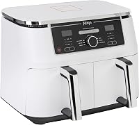 Ninja AF400EU Double 9.25 L Stand-alone 2470 W Hot air fryer White - tweedehands - zeer goed — outlet/retourdeal
