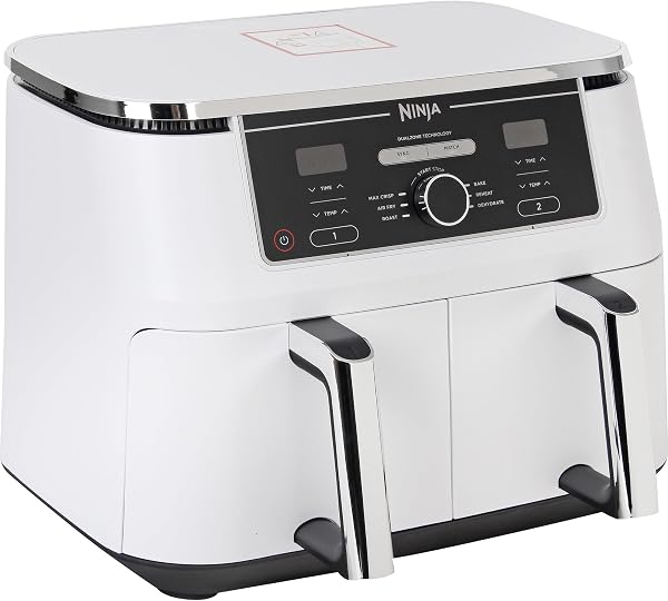 Ninja AF400EU Double 9.25 L Stand-alone 2470 W Hot air fryer White - tweedehands - zeer goed — outlet/retourdeal
