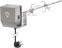 BBQ-TORO Draaispindelset van roestvrij staal - outlet/retourdeal