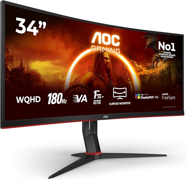 AOC G2 CU34G2XP/BK écran plat de PC 86 - tweedehands - als nieuw — outlet/retourdeal