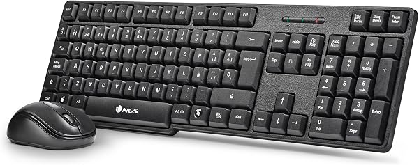 NGS EUPHORIA- 2.4 GHz Draadloze Muis en Toetsenbord Kit - tweedehands - zeer goed — outlet/retourdeal