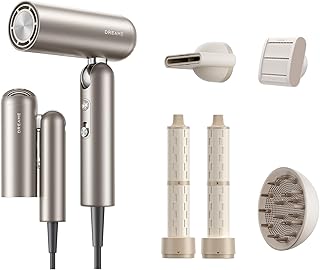 DREAME Pocket Pro hogesnelheids-föhn, 3 opvouwbare vormen, 300 g, 110.000tpm-motor, 300 miljoen negatieve ionen/cm³, constante temperatuur van 57 °C, NTC drogen in 40 seconden, 2026 Nieuwe Versie