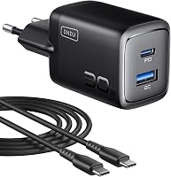 INIU 30W USB C Oplader 2-Poorts [USB-C + USB A] Meervoudige - outlet/retourdeal