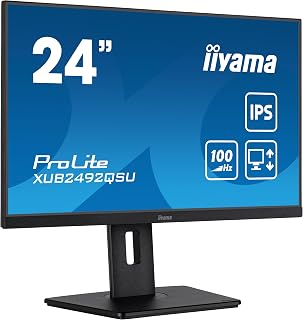 23,8" iiyama XUB2492QSU-B1 IPS 0.5ms HDMI/DP/USB spks