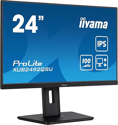 23 8" iiyama XUB2492QSU-B1 IPS 0.5ms HDMI/DP/USB spks - outlet/retourdeal
