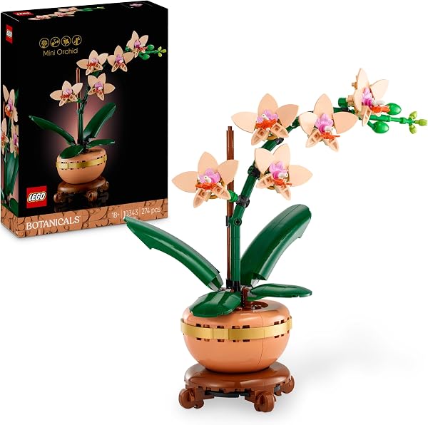LEGO Botanicals Miniorchidee - tweedehands - als nieuw — outlet/retourdeal