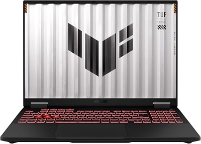 ASUS TUF Gaming A16 FA608PM-RV009W laptop | 16" | AMD Ryzen 9 8940HX | 16GB RAM | 1TB SSD | NVIDIA GeForce RTX 5060 | Windows OS | QWERTY Toetsenbord