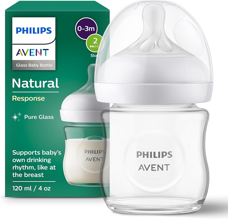 Philips Avent Glazen Natural Response-babyfles - outlet/retourdeal
