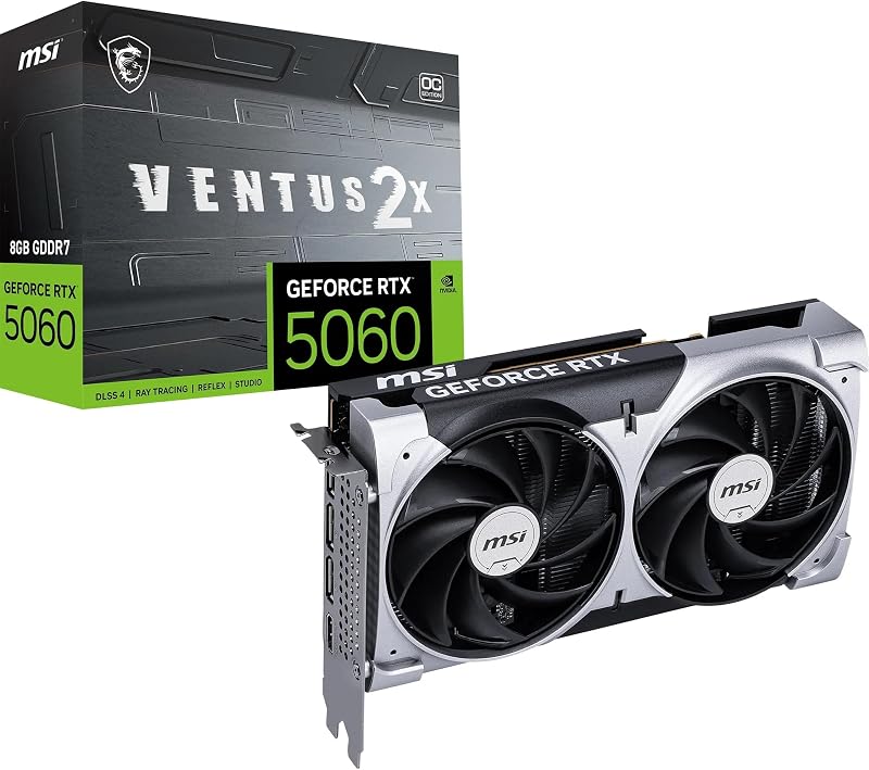 MSI GeForce RTX 5060 8G VENTUS 2X OC grafische kaart - outlet/retourdeal