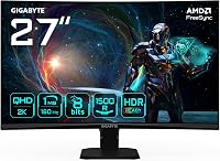 Gigabyte GS27QCA 27" gebogen gaming monitor QHD - outlet/retourdeal
