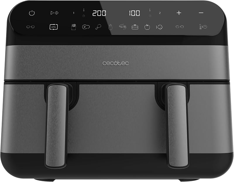 Cecotec Cecofry Advance 9000 Full Inox Air Fryer 9L olievrije - outlet/retourdeal