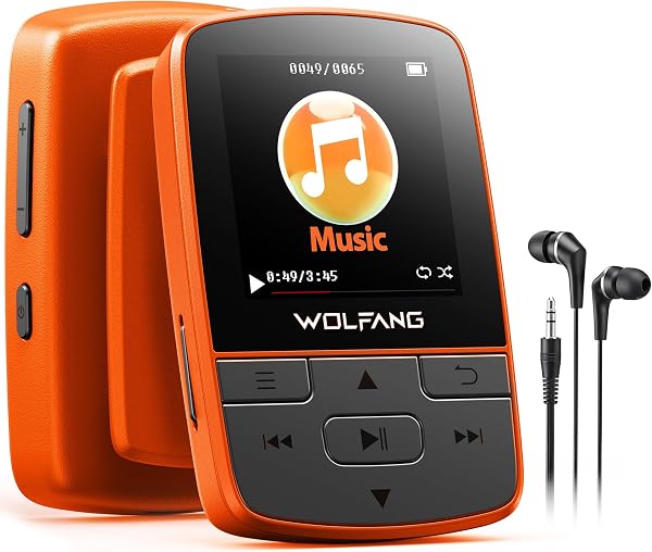 WOLFANG MP3-spelers met Bluetooth 5.2 - outlet/retourdeal