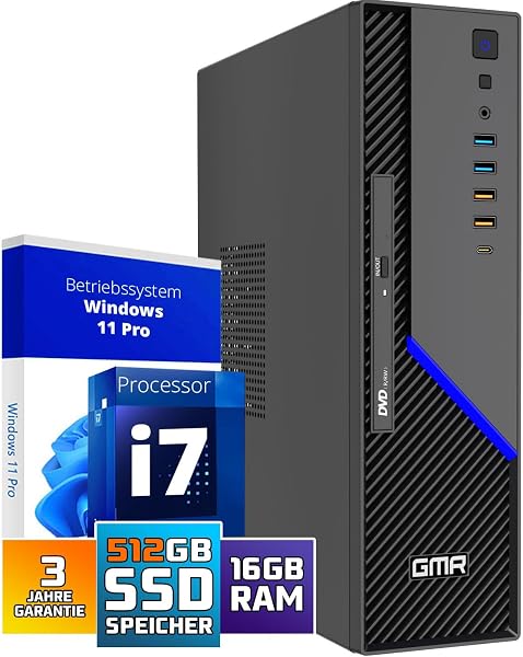 GMR Ultra SFF i7 Office PC - tweedehands - zeer goed — outlet/retourdeal