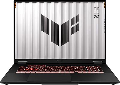 ASUS TUF Gaming A18 FA808UM Laptop, 18" WUXGA 144hz/3ms 16:10 IPS-display, AMD Ryzen 7 260, NVIDIA RTX 5060, 16 GB RAM, 1 TB SSD, Win11 Home, QWERTZ, Jaeger Gray, 3 maanden GamePass