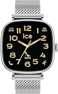 Ice-Watch - ICE smart SQ 2.0 Silver Milanese - Zilveren sport-smartwatch voor dames met roestvrijstalen band - 025820 (1,7 inch)