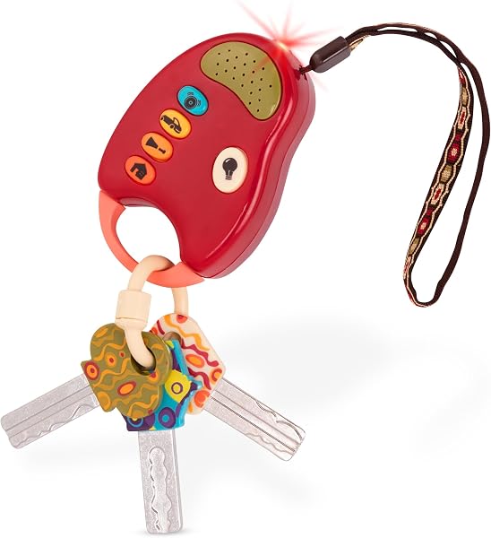 B. Toys Funkeys Kleurrijke Speelgoedsleutel Voor Kinderen En Baby'S - outlet/retourdeal