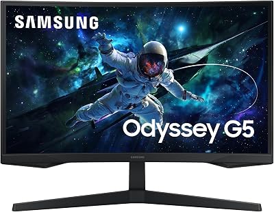 Samsung 27' Odyssey G55C Gaming Monitor