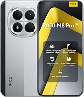 XIAOMI POCO M8 Pro Smartphone 8+256GB Silver 6500mAh(typ) Battery - outlet/retourdeal