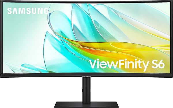 Samsung ViewFinity S65UC Curved High Resolution Monitor met - tweedehands - als nieuw — outlet/retourdeal