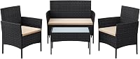 SONGMICS Balkonmeubel Tuinmeubelset - tweedehands - zeer goed — outlet/retourdeal