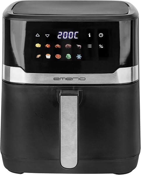 EMERIO AF-132658.3 Digitale XXL heteluchtfriteuse met 6 - outlet/retourdeal