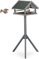 Relaxdays vogelvoederhuisje op standaard - outlet/retourdeal
