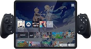Razer Kishi V3 Pro XL - USB-C gaming controller voor full-size tablets - iPads & Android tablets tot 13" - Plug-and-Play - Anti-drift analoge sticks (12 knoppen - Sensa HD haptics, Nexus app) Zwart