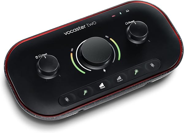 Focusrite Vocaster Two Podcasting interface voor opnames - tweedehands - als nieuw — outlet/retourdeal